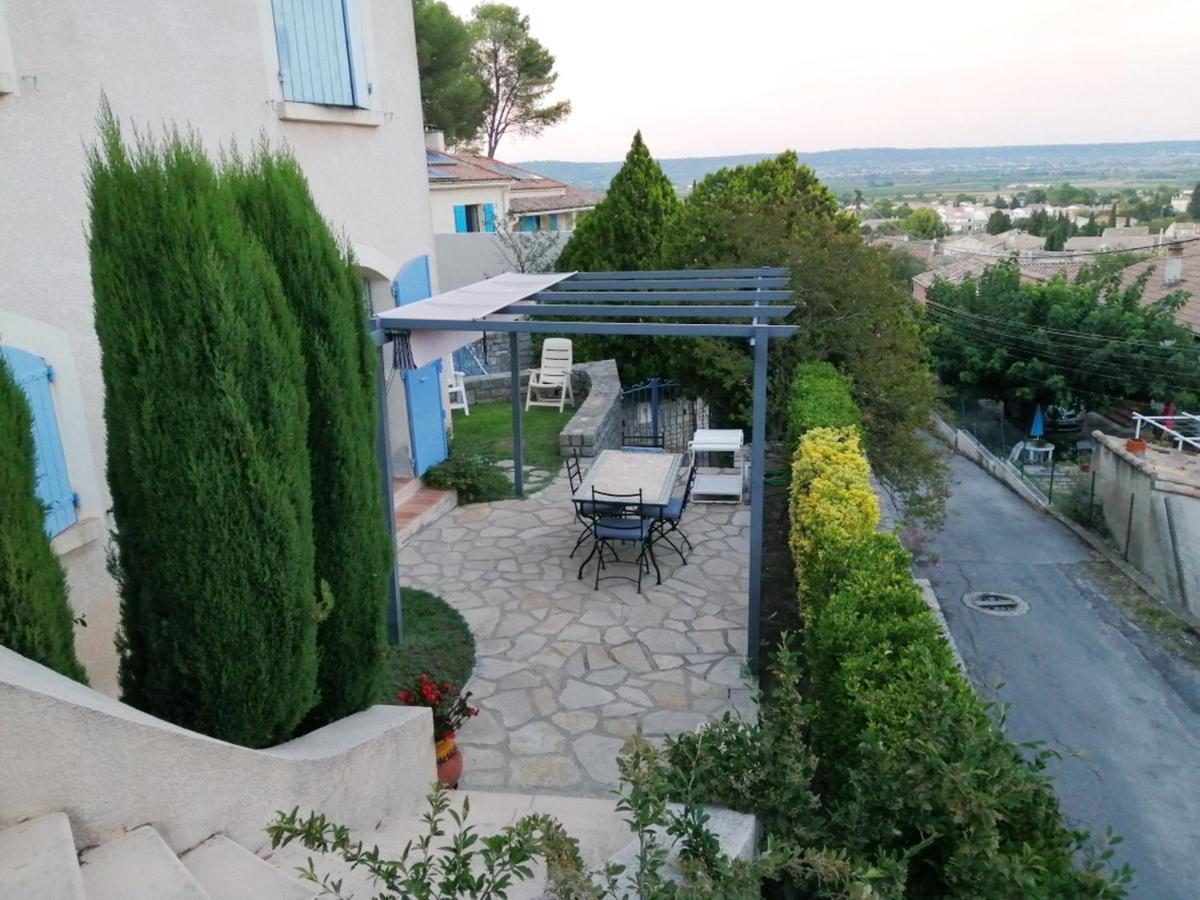 RdC-villa_2Pieces 35m2_domine la plaine entre NIMES_CEVENNES_MER Calvisson Extérieur photo